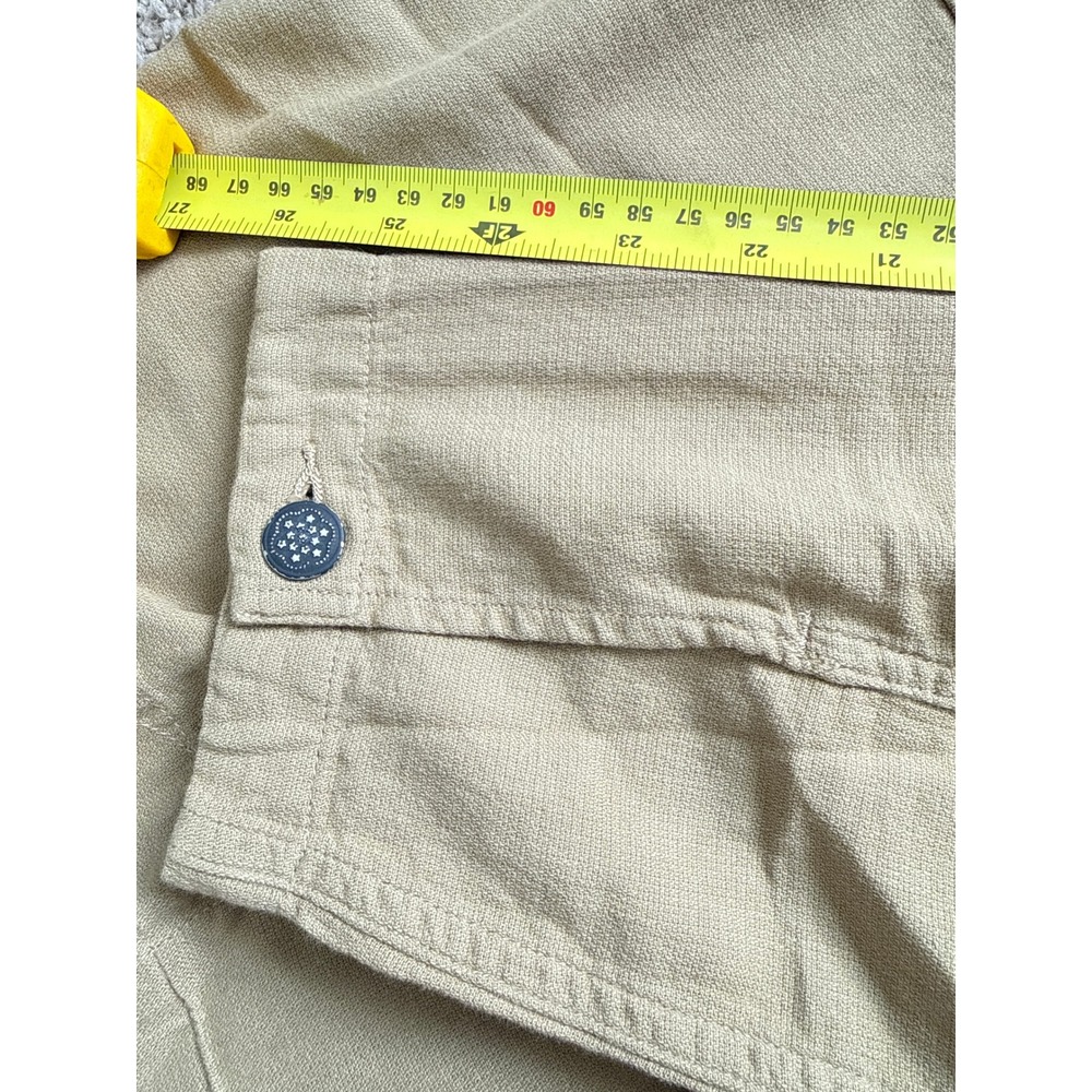 RRL Double RL Dobby Graphic Overshirt Military Stencil Tan Sanforized Jacket M - Picture 10 of 12